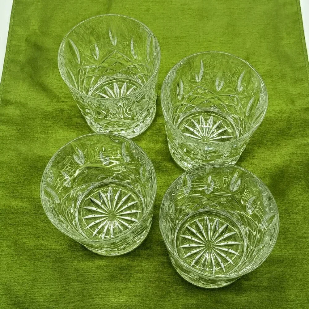 Set of 4 Marquis by Waterford Markham Crystal DOF Glasses